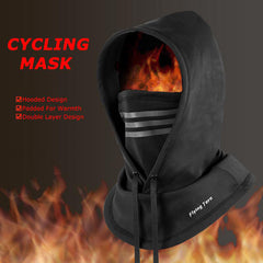 Men's Winter Cycling Mask & Headgear w/ Scarf Ski Motorcycle
