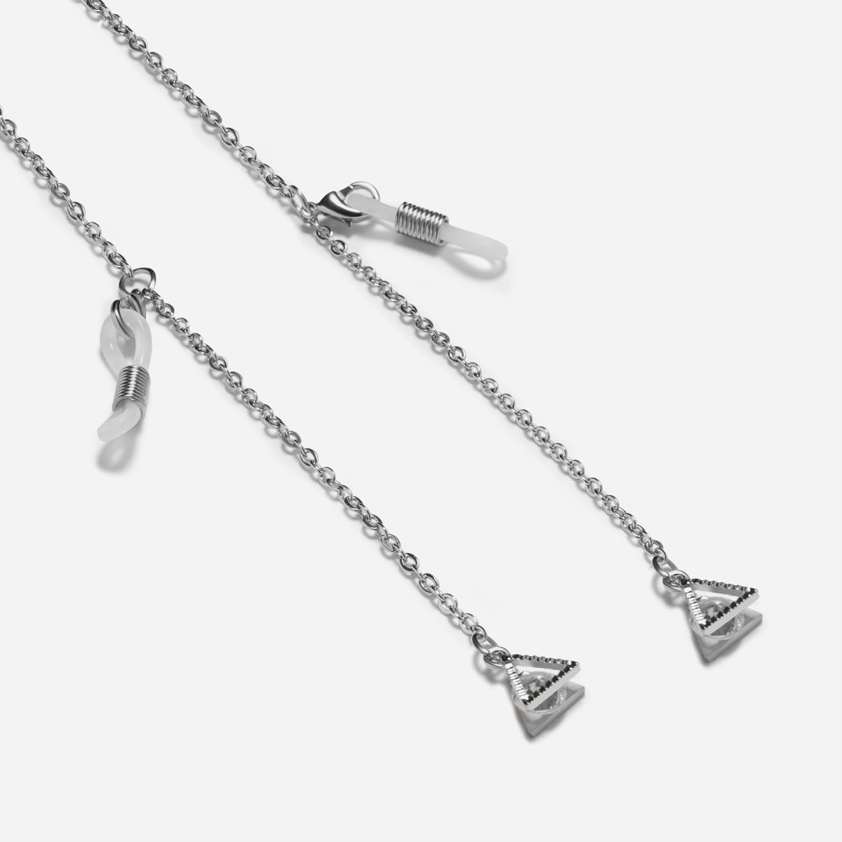 Pentagram Zircon Pendant Glasses Chain Accessories