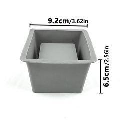 Silicone Flower Pot Molds DIY Aromatherapy Candle Holder