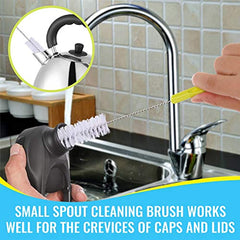 5pcs Long Handle Bottle Cleaner Set for Narrow Neck Beer B