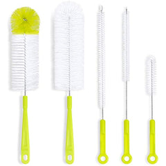 5pcs Long Handle Bottle Cleaner Set for Narrow Neck Beer B