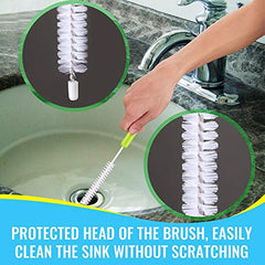 5pcs Long Handle Bottle Cleaner Set for Narrow Neck Beer B