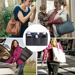 Minimalist Fele Storage Organizer Lightweight Insert Bag