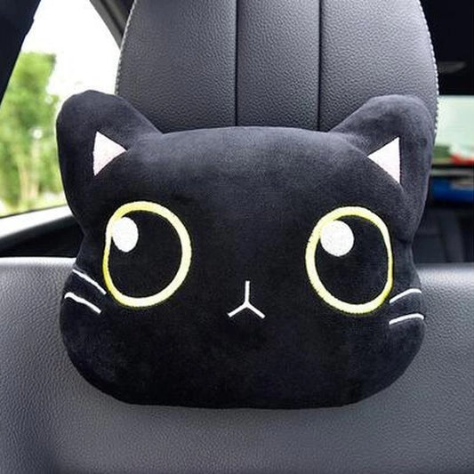 Cute Cat Car Neck Pillow for Comfort & Style