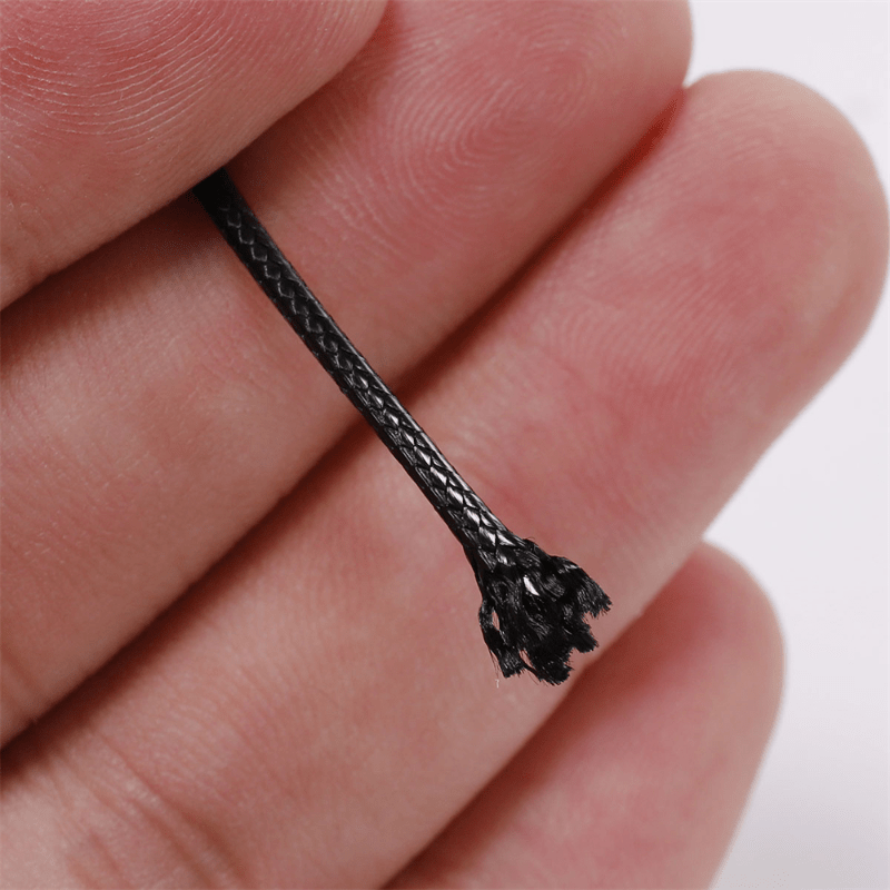 10M 32ft Pack 2mm Waxed Cord Rope PU Leather Necklace Thread String