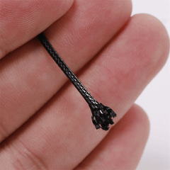 10M 32ft Pack 2mm Waxed Cord Rope PU Leather Necklace Thread String