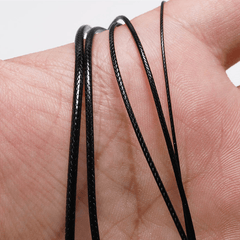 10M 32ft Pack 2mm Waxed Cord Rope PU Leather Necklace Thread String