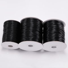 10M 32ft Pack 2mm Waxed Cord Rope PU Leather Necklace Thread String