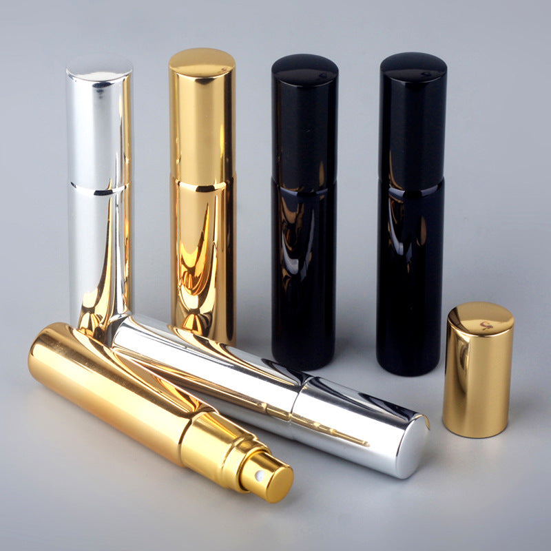 10ml Refillable Perfume Bottle with Aluminum Atomizer for Travel