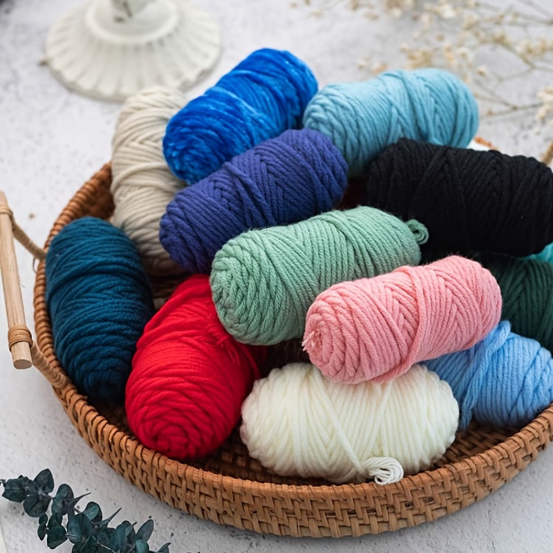 Mountain Peaks Embroidery Starter Kit Cross Stitch for Adults with Hoop Threads