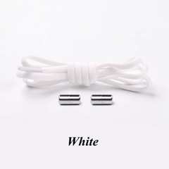No Tie Shoelaces Round Elastic Shoe Laces For Sneakers 16