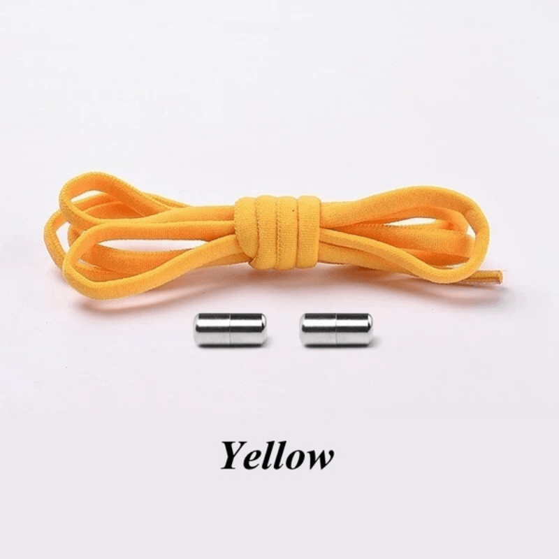 No Tie Shoelaces Round Elastic Shoe Laces For Sneakers 16