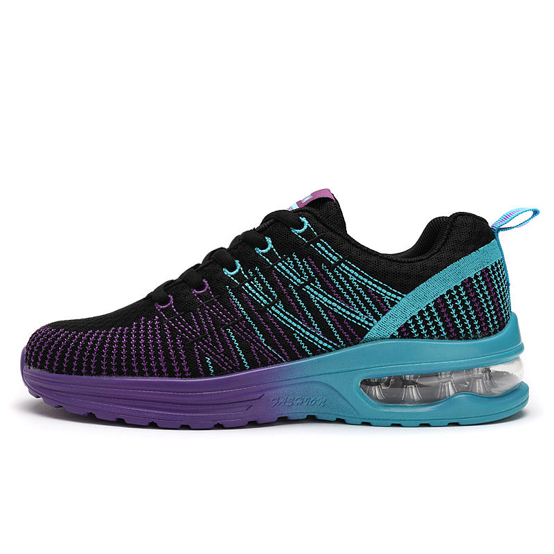 Air Cushion Weaving Sports Shoes Women's Footwear