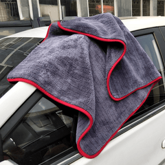 1pc Coral Wash Towel Thickened Absorbent Microfiber Cloth Car Accessories