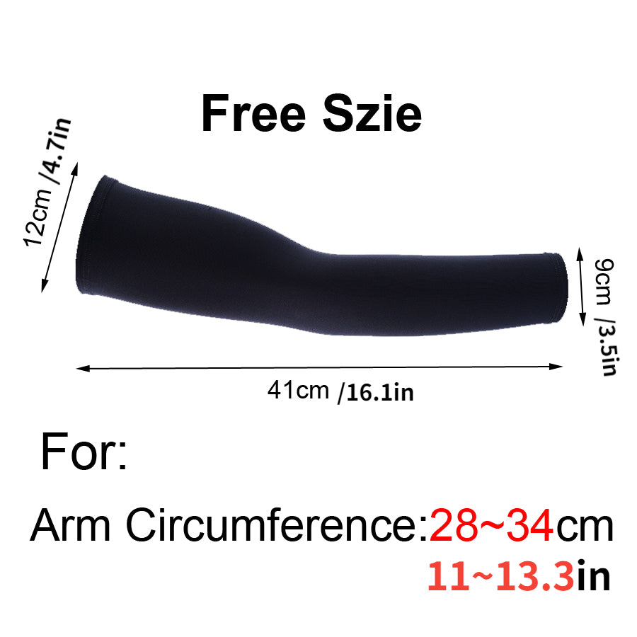 UV Protection Arm Sleeves for Outdoor Sports Men's Sunscreen Arm Guards
