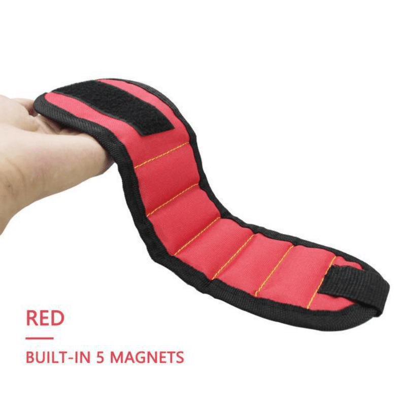 Magnetic Wristband Tool for Holding Screws Nails Drill Bits