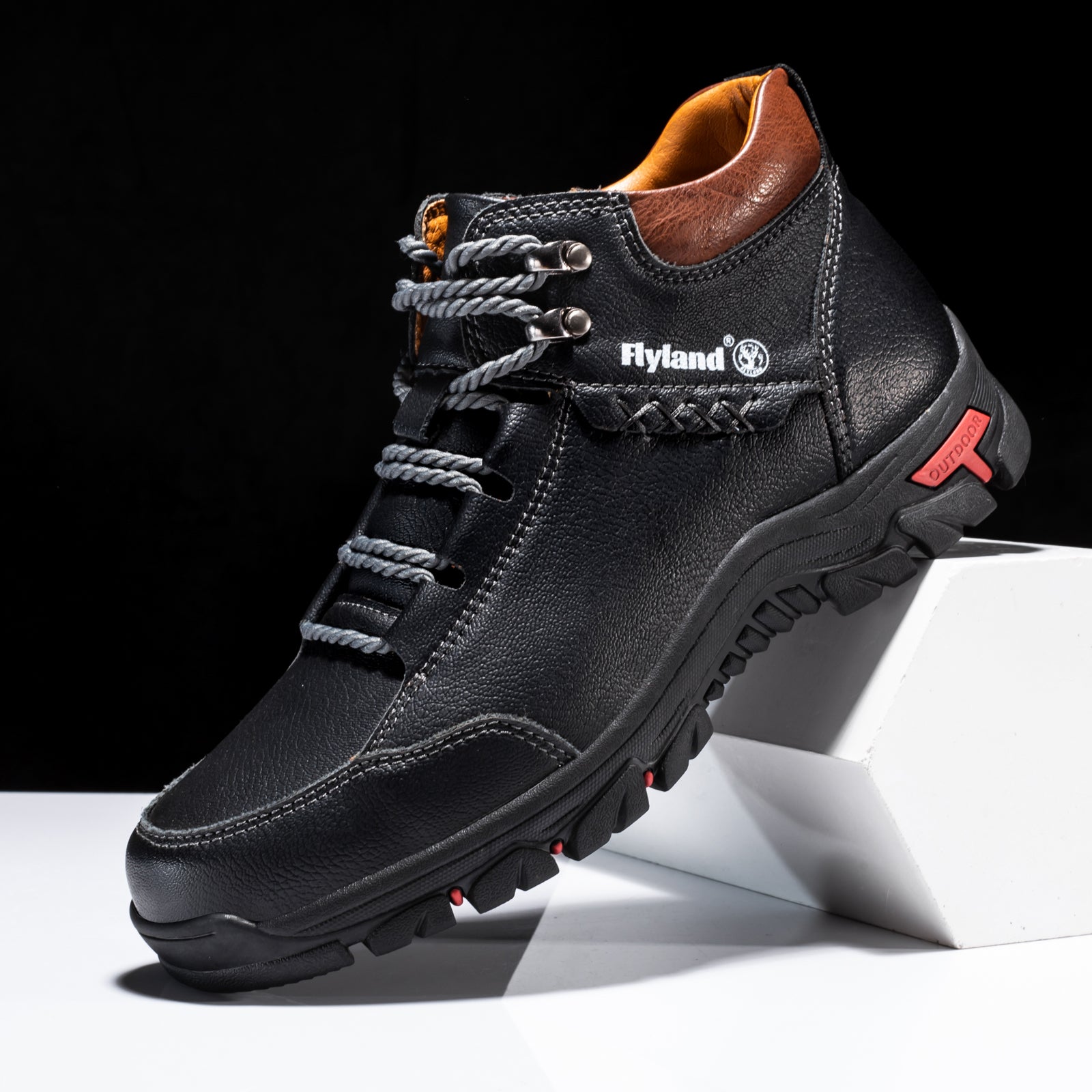 FLYLAND Men's Chukka Ankle Boots Outdoor Sport Shoes