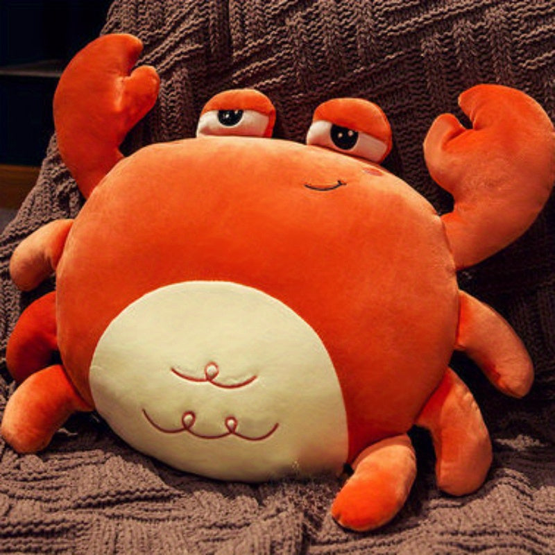 Crab Goose Lion Cartoon Pillow Doll Soft Pineapple Jam Plush Cushion