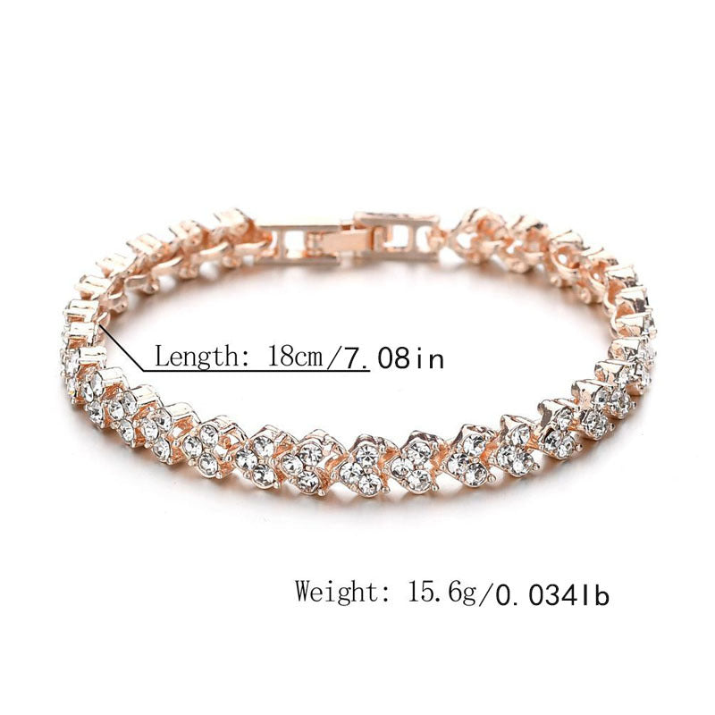 Men's Crystal Diamond Bracelet