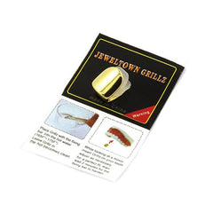 Hip Hop Golden Single Brace Vacuum Metal Plating Jewelry