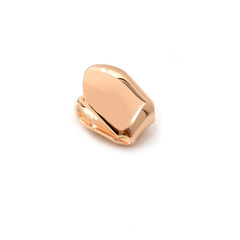 Hip Hop Golden Single Brace Vacuum Metal Plating Jewelry