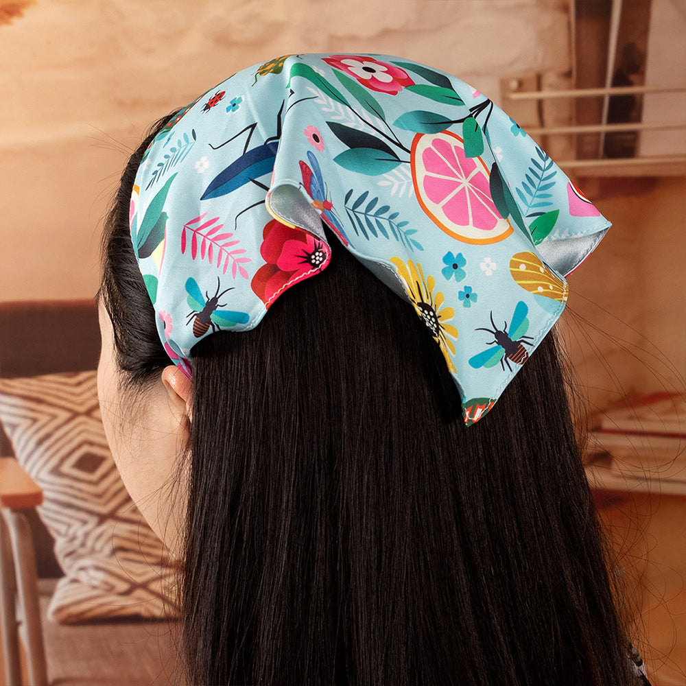 Butterfly Hair Bandanas Elastic Hair Scarf Hair Accessories For Women Girls