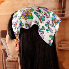 Butterfly Hair Bandanas Elastic Hair Scarf Hair Accessories For Women Girls
