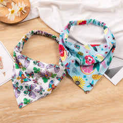 Butterfly Hair Bandanas Elastic Hair Scarf Hair Accessories For Women Girls