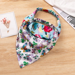 Butterfly Hair Bandanas Elastic Hair Scarf Hair Accessories For Women Girls