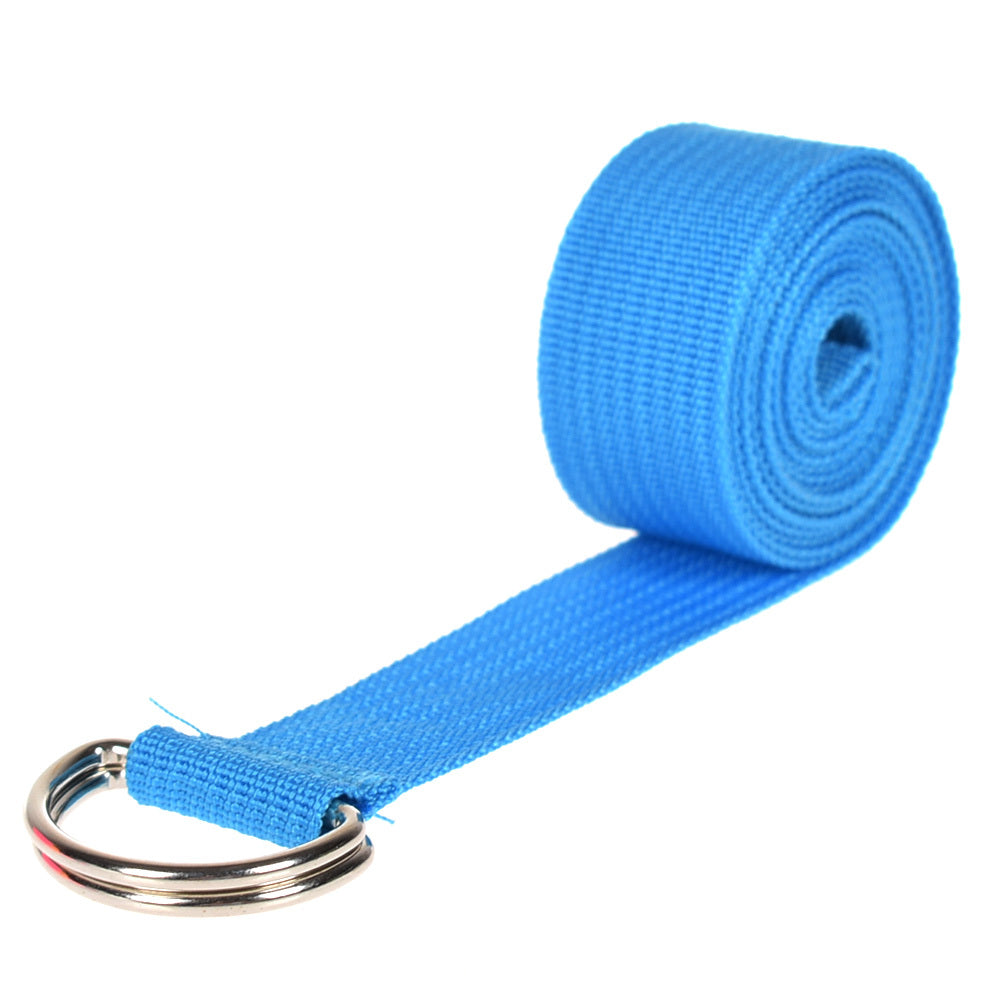 Yoga Strap Adjustable D-ring Buckle Pilates Stretching