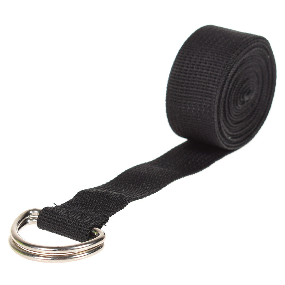 Yoga Strap Adjustable D-ring Buckle Pilates Stretching