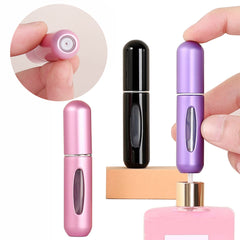 5ml Perfume Atomizer Portable Cosmetic Liquid Container Travel Aluminum Spray