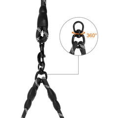 JOYTALE Dual Dog Leash No Tangle Walking Leash