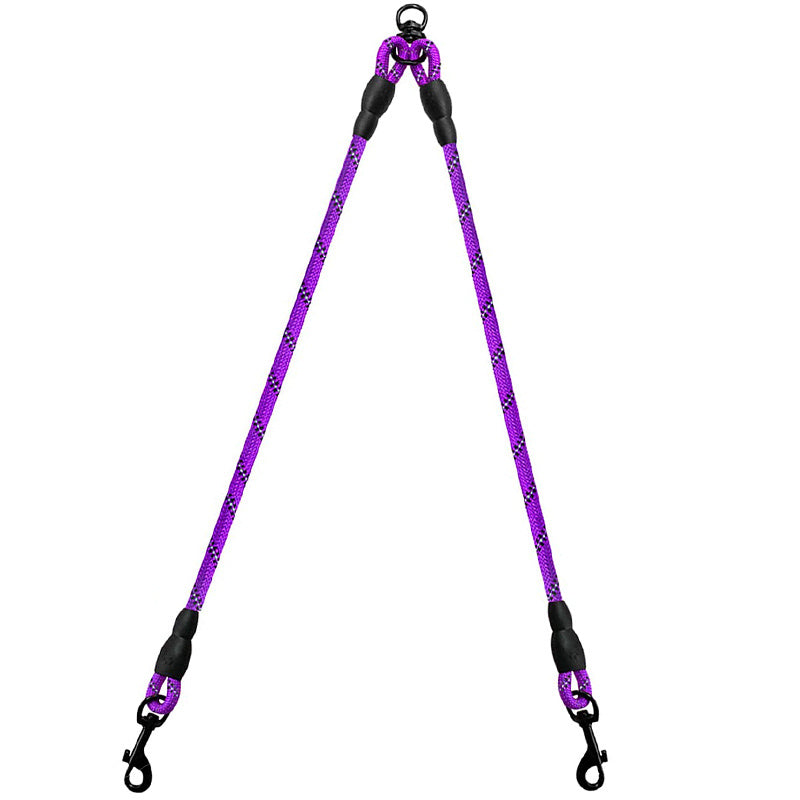 JOYTALE Dual Dog Leash No Tangle Walking Leash