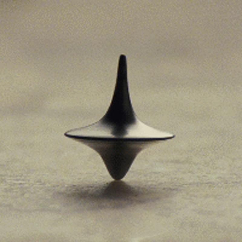 Spinning Movie Metal Gyroscope Top Stainless Inception