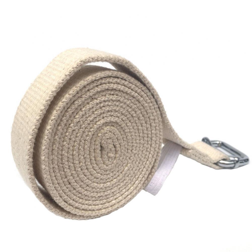 Cotton Yoga Strap Yoga Belt With D Ring Buckle