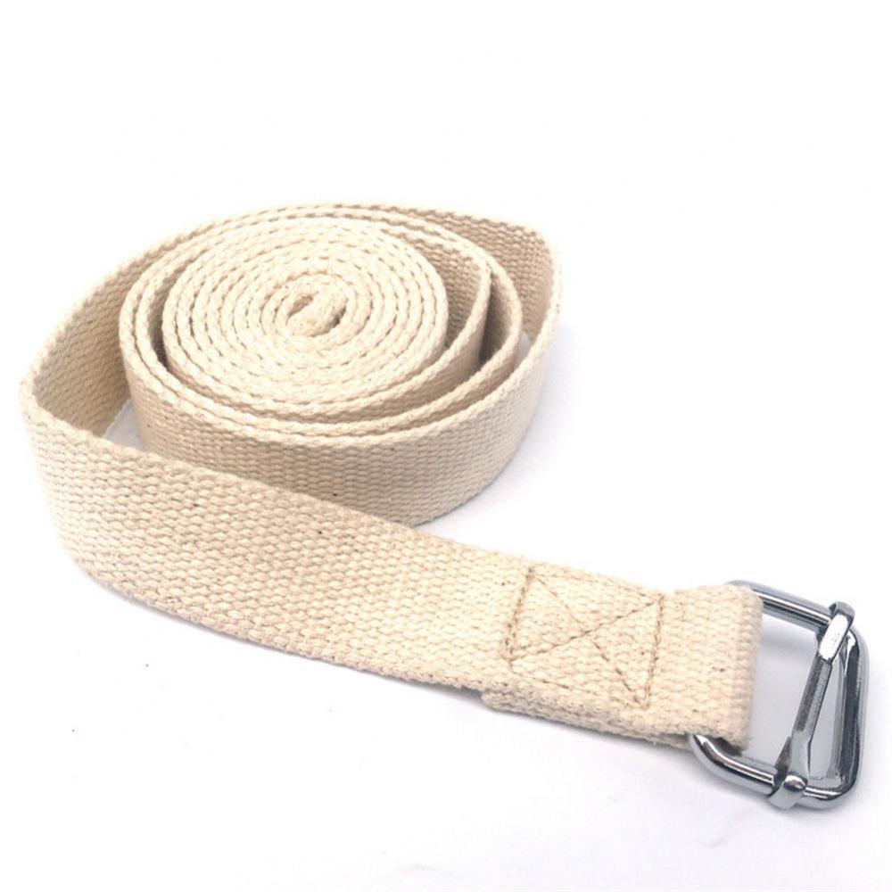 Cotton Yoga Strap Yoga Belt With D Ring Buckle