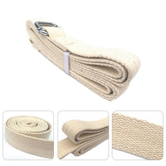 Cotton Yoga Strap Yoga Belt With D Ring Buckle