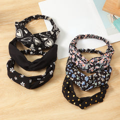 Knotted Hairband Elastic Women Head Wrap Hair Styling Accessories