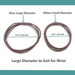 20pcs Hair Tie Bracelets for Women Seamless Ponytail Holders No Damage