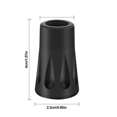 10pcs Rubber Walking Pole Tips Replacement Caps Trekking Pole Protectors