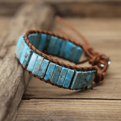 Colorful Stone Braided Bracelet Adjustable Rope Hand Bracelet Energy Healing
