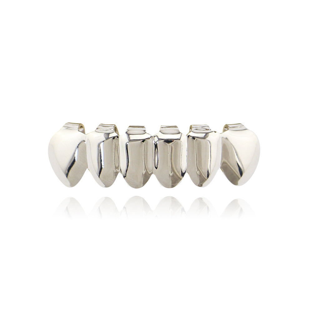 18k Gold Plated Hip Hop Grillz Set for Teeth