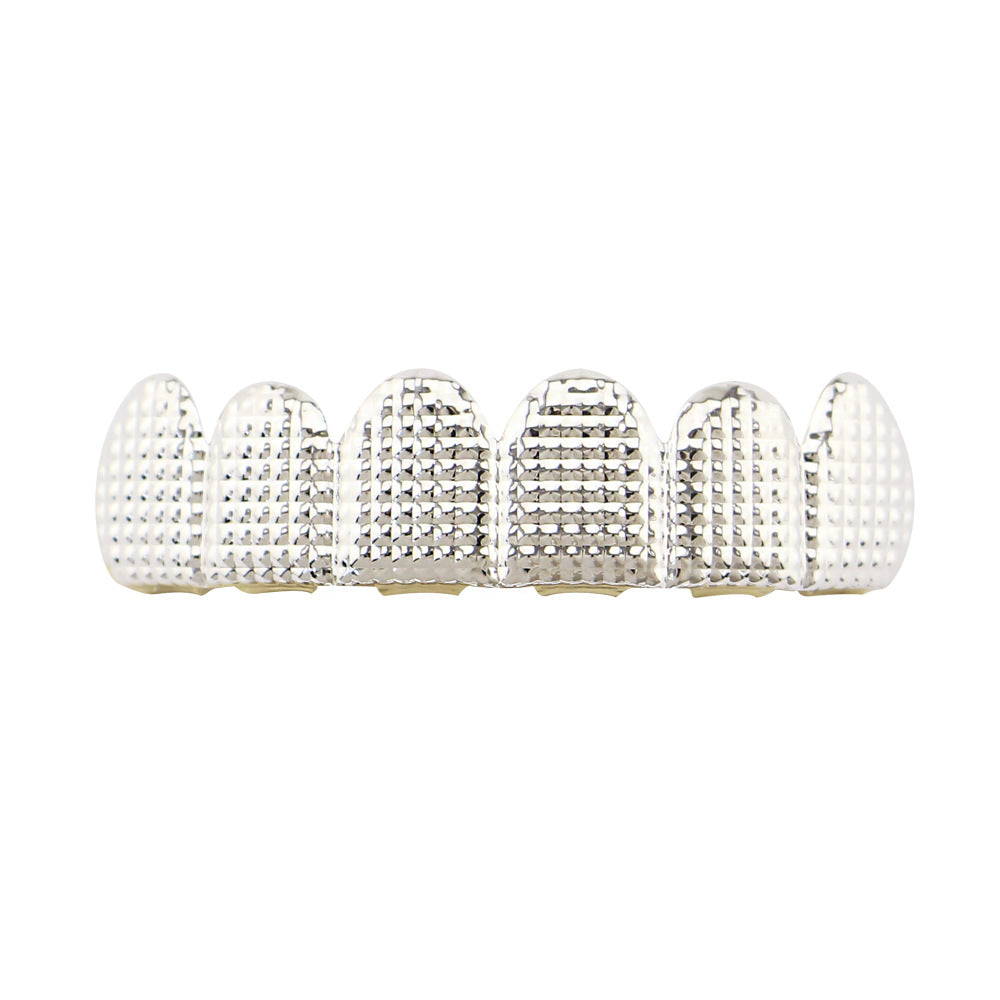 18k Gold Plated Hip Hop Grillz Set for Teeth