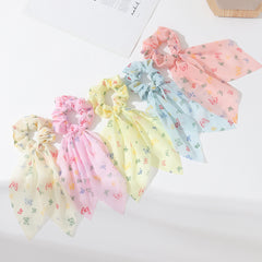 Butterfly Hair Scarf Scrunchie Soft Scrunchie for Women Girls