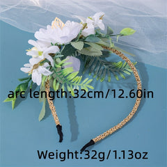 Princess Flower Hair Hoop for Girls