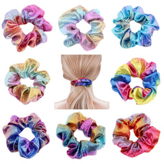 10pcs Mermaid Hair Scrunchies for Dance Party