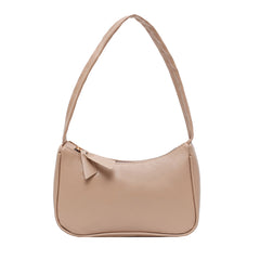 Minimalist Faux Leather Baguette Bag for Party