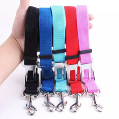 Adjustable Pet Car Seat Belt Harness for Dogs and Cats Secure Travel