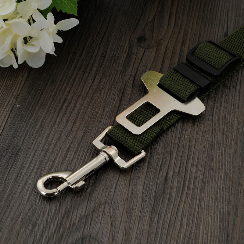 Adjustable Pet Car Seat Belt Harness for Dogs and Cats Secure Travel